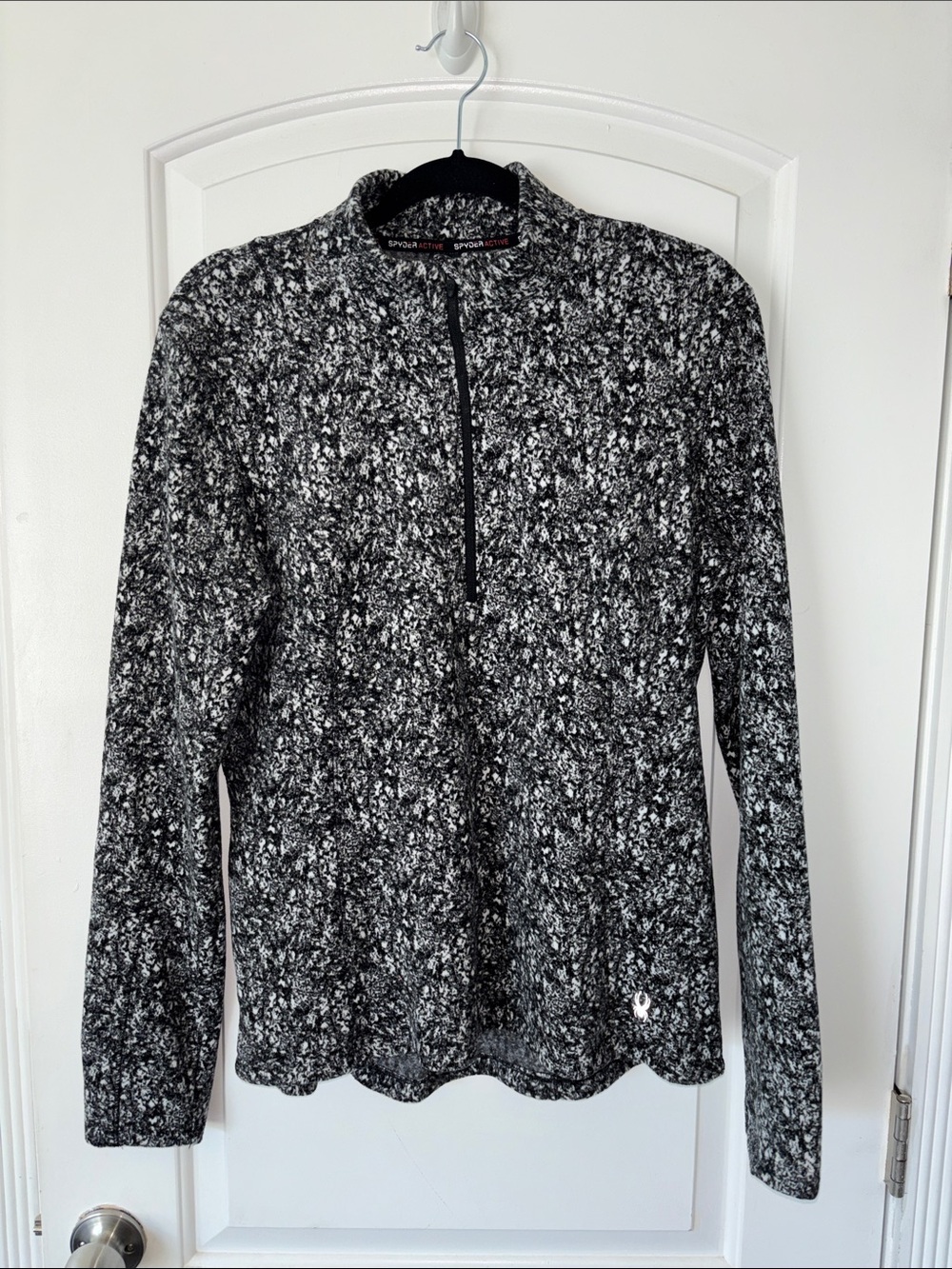 Spyder fleece Half-Zip Sweatshirt pullover L